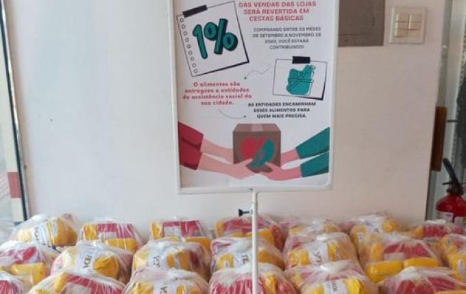 Grupo Grazziotin realiza doação de alimentos em São Miguel do Oeste
