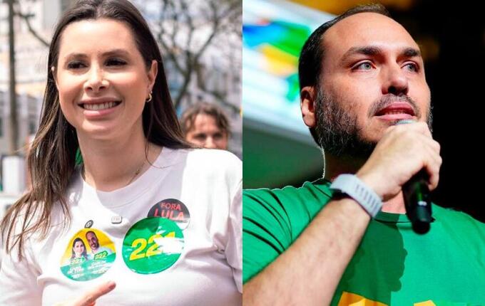 Santa Catarina elege Carol de Toni e Carlos Bolsonaro para o Senado