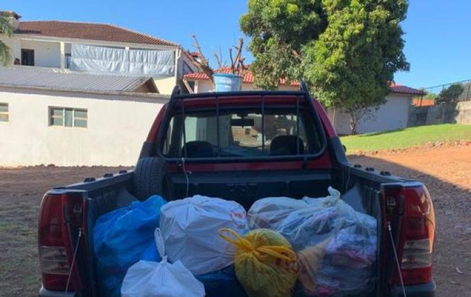 Campanha do Agasalho do Corpo de Bombeiros arrecada mais de mil peças em Iporã do Oeste