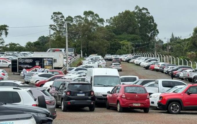 Cerca de 12 mil veículos já passaram pelo estacionamento da Faismo