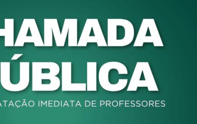 Educação de São Miguel do Oeste lança chamada pública para contratação de professores