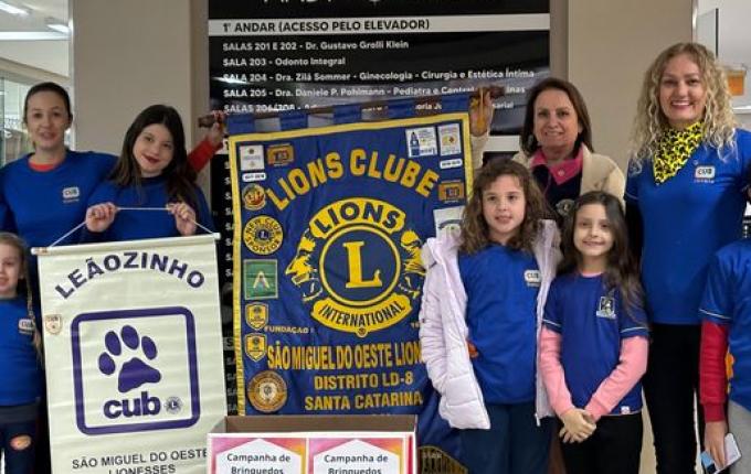 Clube do Leãozinho lança campanha de arrecadação de brinquedos em SMOeste