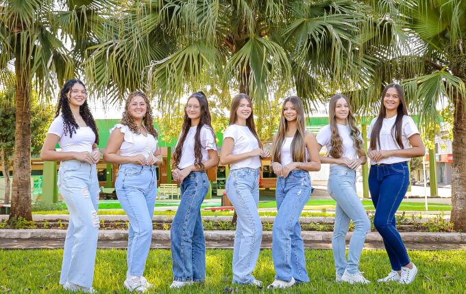 Sete candidatas disputam concurso da Rainha de Romelândia 2026/2028
