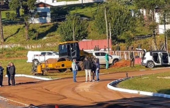 Obras aceleram em São Miguel do Oeste para os Jogos Escolares de SC 2025