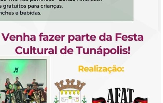 16ª edição do Musikantenfest e 2ª Kulturellefest acontece neste sábado em Tunápolis