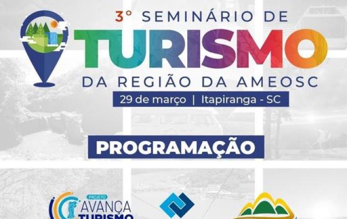 Itapiranga será sede do Terceiro Seminário Regional de Turismo nesta quarta-feira