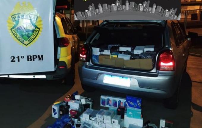 Operação Metrópolis: PM prende funcionário da Receita Federal com mercadorias avaliadas em R$ 100 mi