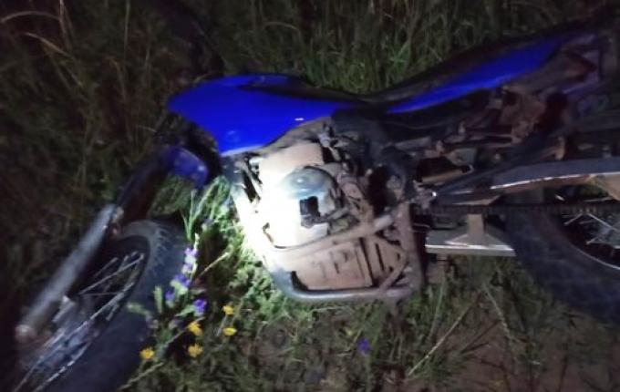 Motociclista fica gravemente ferido após atingir animal na SC-161