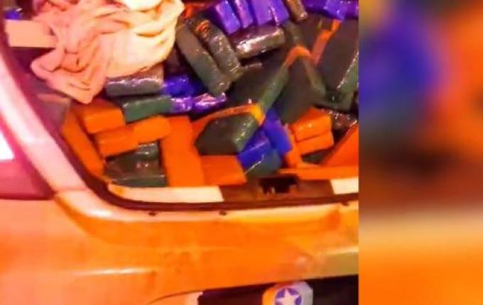 Polícia apreende quase 200 kg de maconha em veículo em Bom Jesus