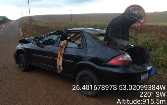 Criança de sete anos morre em acidente na SC-305