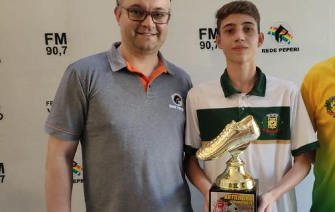 Cedrense é artilheiro do Regional de Amadores sub-18