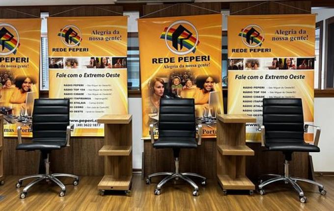 Peperi prepara estúdio para debates com candidatos a prefeito