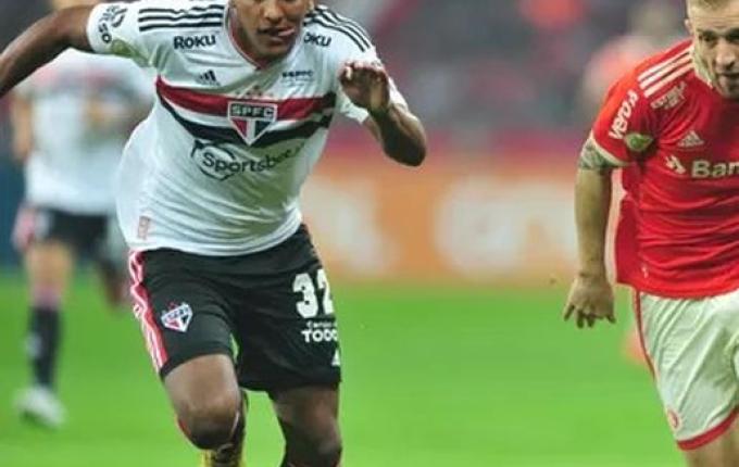 Em jogo de seis gols Inter empata em casa com São Paulo e sai do G4
