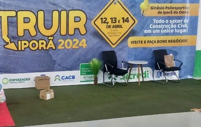 3ª Expo Construir começa nesta sexta e segue até domingo em Iporã do Oeste