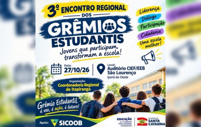 Regional da Educação de Itapiranga fortalece projeto da Cultura da Paz