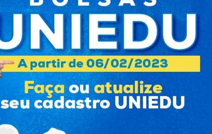 Acadêmicos da Unoesc já podem se inscrever para concorrer a bolsas do Uniedu