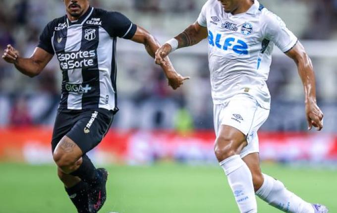 VÍDEO: Ceará faz 2 a 0 e bate o Grêmio pela segunda rodada do Brasileirão