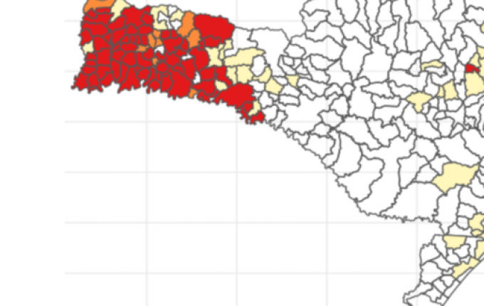 SC tem mais de mil casos de dengue confirmados nesta semana