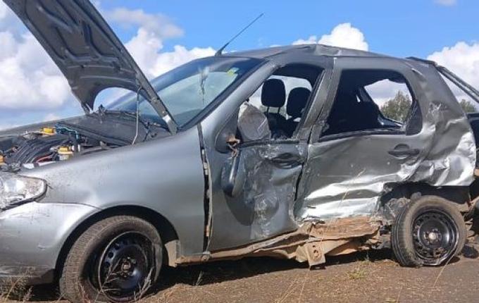 Homem morre em colisão na PR-180, em Marmeleiro, sentido Campo Erê