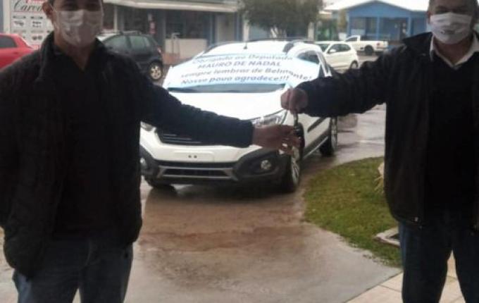 Belmonte recebe novo veículo para transporte de pacientes