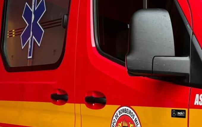 Acidente entre dois veículos deixa adolescente ferida na SC-160 em Campo Erê