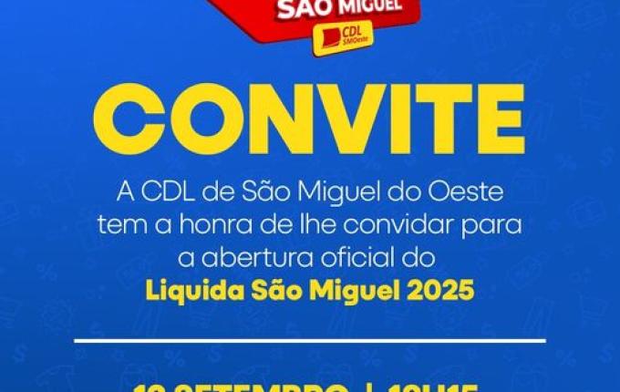 CDL intensifica preparativos para o Liquida São Miguel que começa sexta