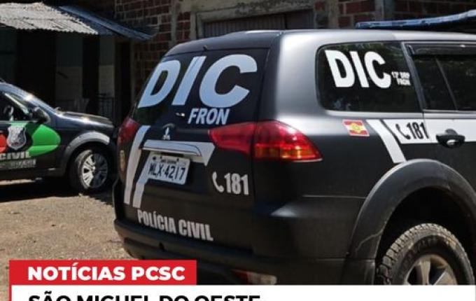 Polícia Civil prende dois homens por tráfico de drogas em SMOeste