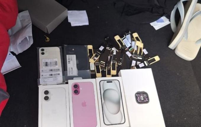 PMR apreende cerca de R$ 13 mil em mercadorias contrabandeadas em Campo Erê