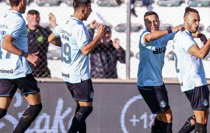 Grêmio controla o jogo e vence Juventude por 2 a 0 em Caxias do Sul