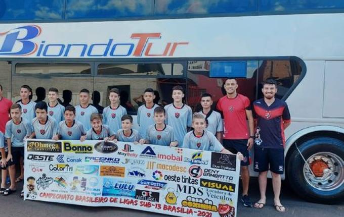 Bugre/Agrofer viaja para disputar Brasileiro de ligas sub-13