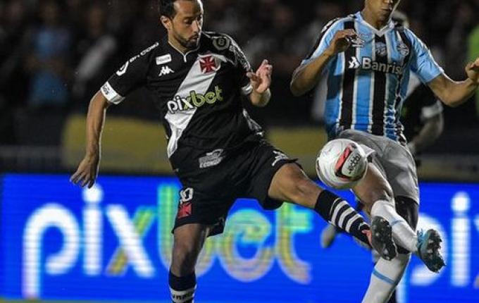 Grêmio empata com Vasco e continua com dificuldades de vencer na Série B