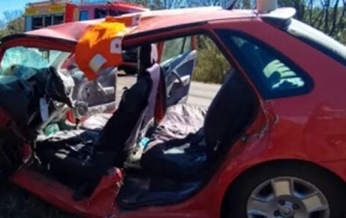 Idoso sofre ferimentos graves em acidente na BR-163