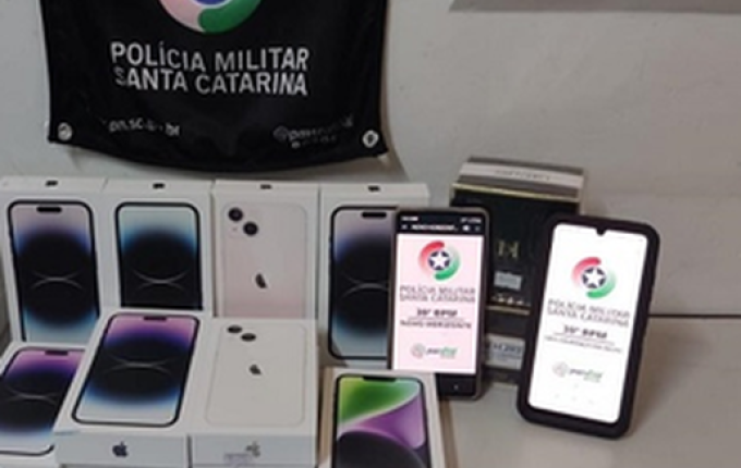 Polícia Militar apreende mais de R$ 80 mil em produtos irregulares