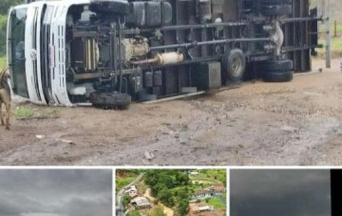 VÍDEO: Tornado atinge cidade do Sul catarinense com ventos de 70 km/h