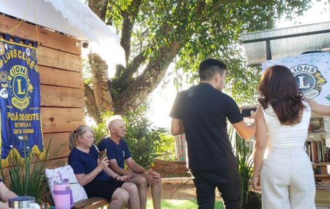 Primeira Lionsteca de Iporã do Oeste é inaugurada na Praça Reinoldo Ruschel