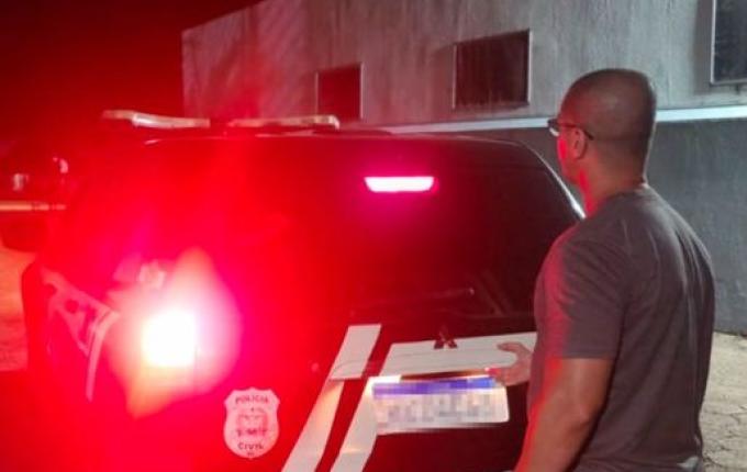 Suspeito de estupro de vulnerável que descumpriu medida protetiva é detido