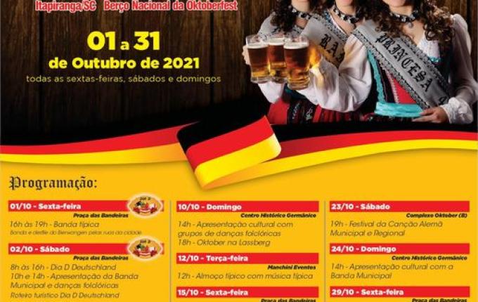 Programação da 42ª Oktoberfest de Itapiranga terá diversas atrações
