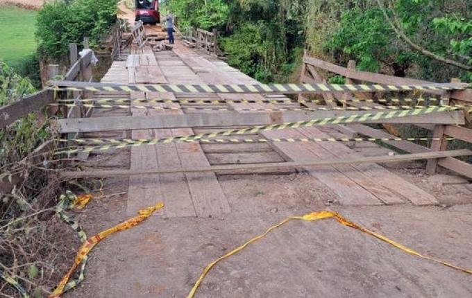 Ponte na SC-283 será liberada para festa de centenário da comunidade