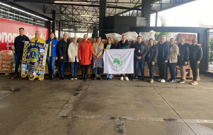 12ª edição da Campanha Nem Frio, Nem Fome realiza entrega de doações em São Miguel do Oeste