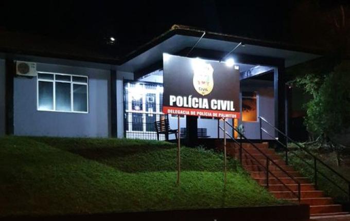Polícia Civil de Palmitos prende suspeito de colaborar com facção criminosa do RS