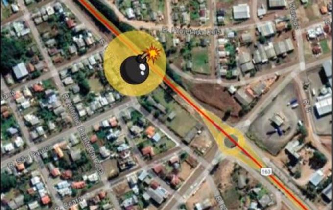 BR-163 terá duas operações de detonação de rochas nesta semana