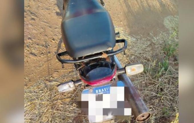 Motocicleta furtada em Paraíso é recuperada pela PM em Guaraciaba