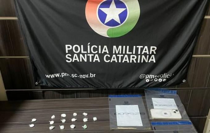 Polícia Militar prende homem por tráfico de drogas em Maravilha