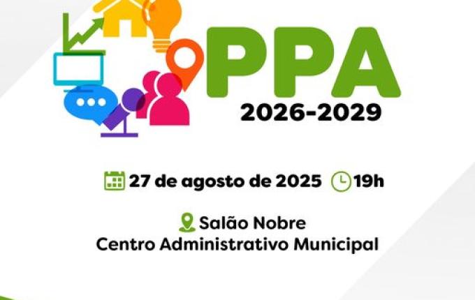 São Miguel discute PPA 2026–2029 em audiência pública nesta quarta