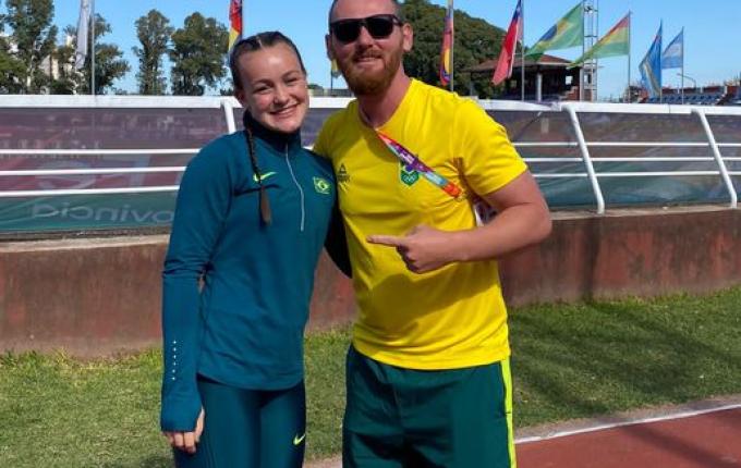 Atleta de Itapiranga é destaque nos Jogos Sul-Americanos