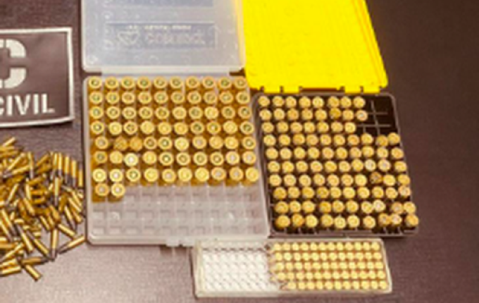 PC apreende armas em operação contra violência doméstica em Pinhalzinho