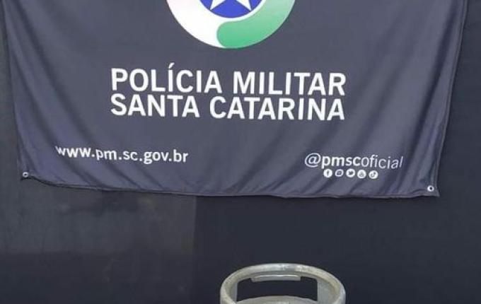 Homens são presos após furtar botijão de gás em São Miguel do Oeste