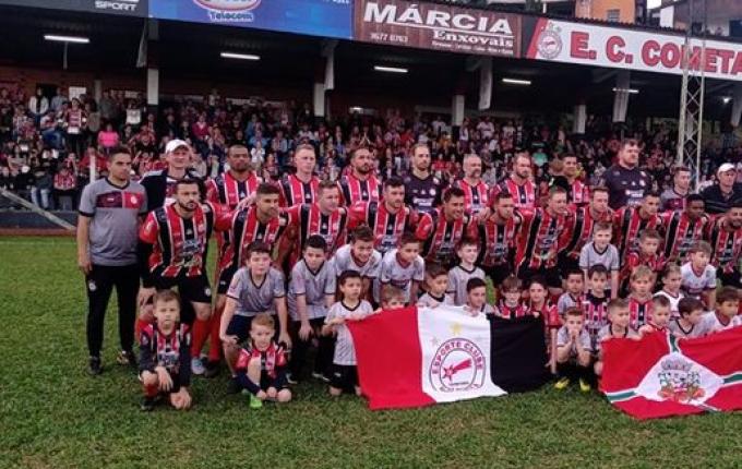 Cometa faz o dever de casa e vence o Turvo E.C no Estádio da Montanha