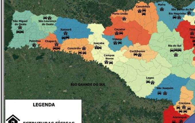 Crea-SC disponibiliza apoio técnico e infraestrutura física à Defesa Civil