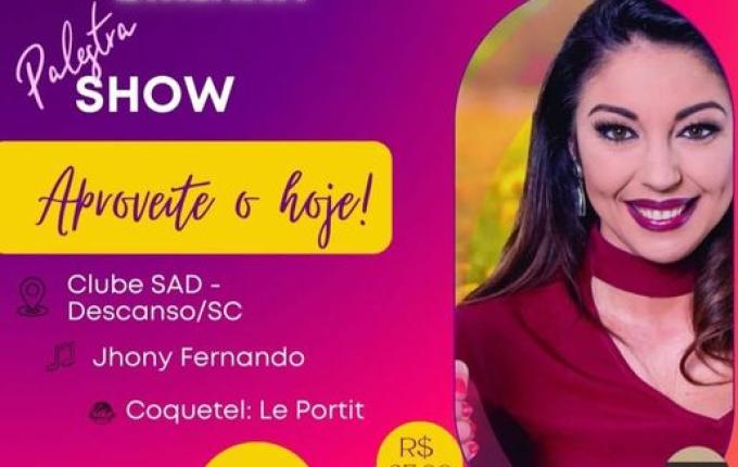 3ª edição do evento "Mulheres que Brilham" será realizado nesta quinta feira em Descanso